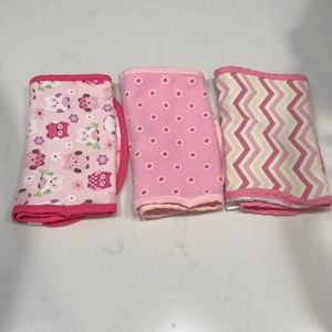 Burp cloth set